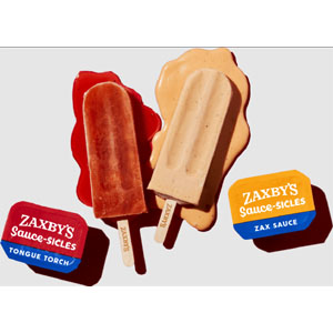 Free Zaxby’s Sauce-Sicles