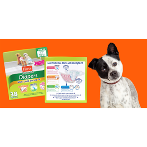 Free Hartz Disposable Dog Diapers