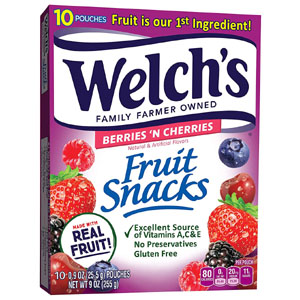 Free Welch’s Fruit Snacks