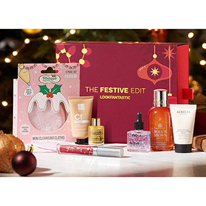 Free LOOKFANTASTIC Christmas Beauty Box