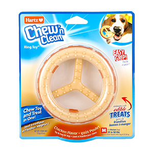Free Hartz Chew ‘n Clean Ring Dog Toy