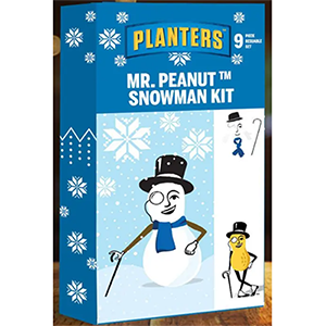 Free MR. PEANUT® Snowman Kit
